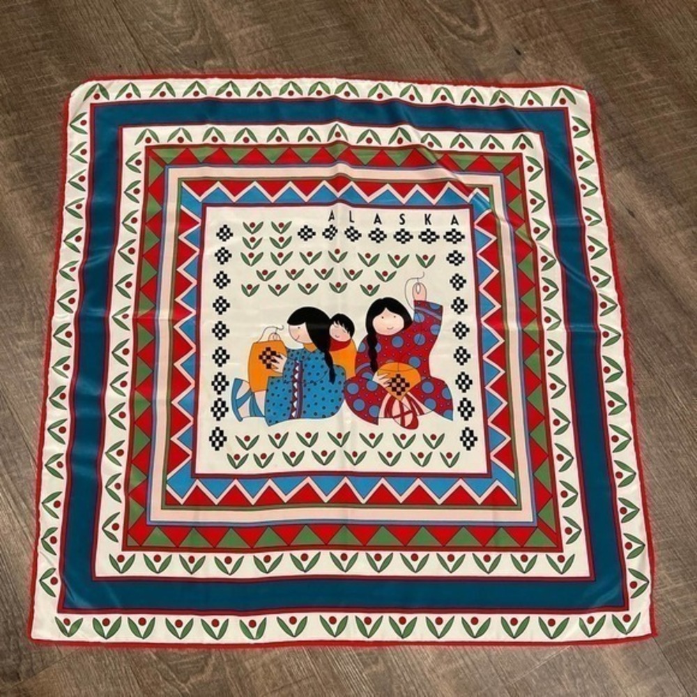 ALASKA SCARF Eskimo girls